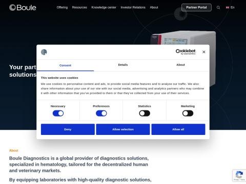 Boule Medical AB（布尔医疗设备有限公司）