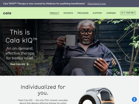 Cala Health（卡拉健康）- 全球可穿戴神经调节疗法领导者