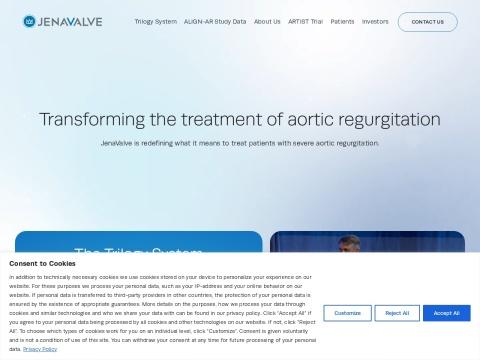 JenaValve Technology（全球唯一CE双适应症TAVR平台 - FTC阻止收购交易终止）
