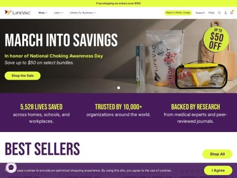 LifeVac LLC - 急救窒息救援设备开创者