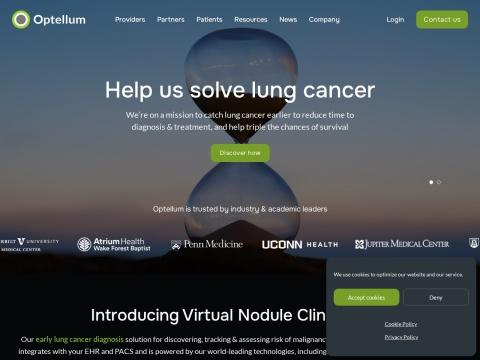 Optellum Ltd. - 全球AI肺癌早期诊断领导者