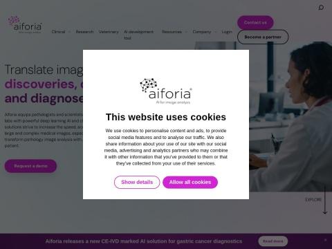 Aiforia Technologies Plc