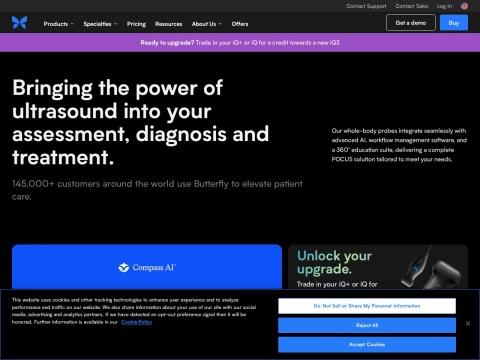 Butterfly Network Inc.（全球掌上超声芯片技术领导者