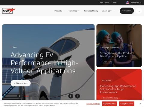 W.L. Gore & Associates, Inc.（戈尔及同仁有限公司）