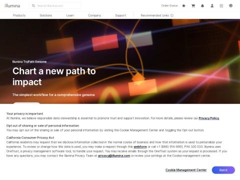 Illumina, Inc. （因美纳股份有限公司）