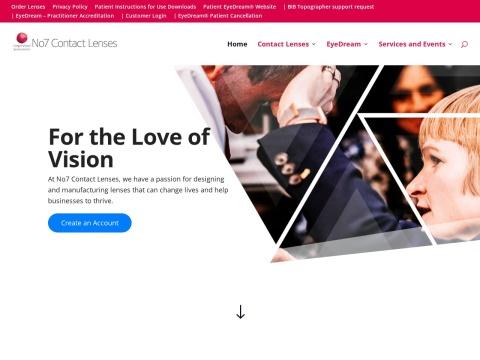 No7 Contact Lens Laboratory Limited（七号接触镜实验室有限公司）- CooperVision旗下英国硬性透气接触镜专业制造商
