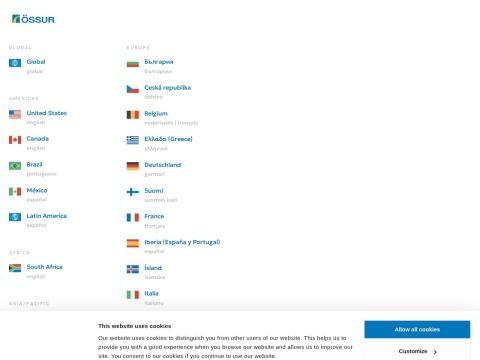 奥索股份有限公司 Össur hf.