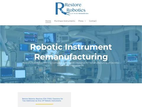 Restore Robotics - 全球达芬奇手术器械再制造领导者
